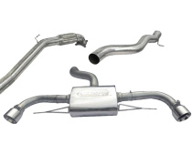 Audi TT 2.0 TFSI (Mk2) ¬†(Quattro) 12- Turboback-sportavgassystem (Med De-Cat & Ej Ljuddämpat) Cobra Sport